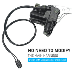 JAVIK handlebar clamp detail showing 7/8-inch fit for easy installation benefit