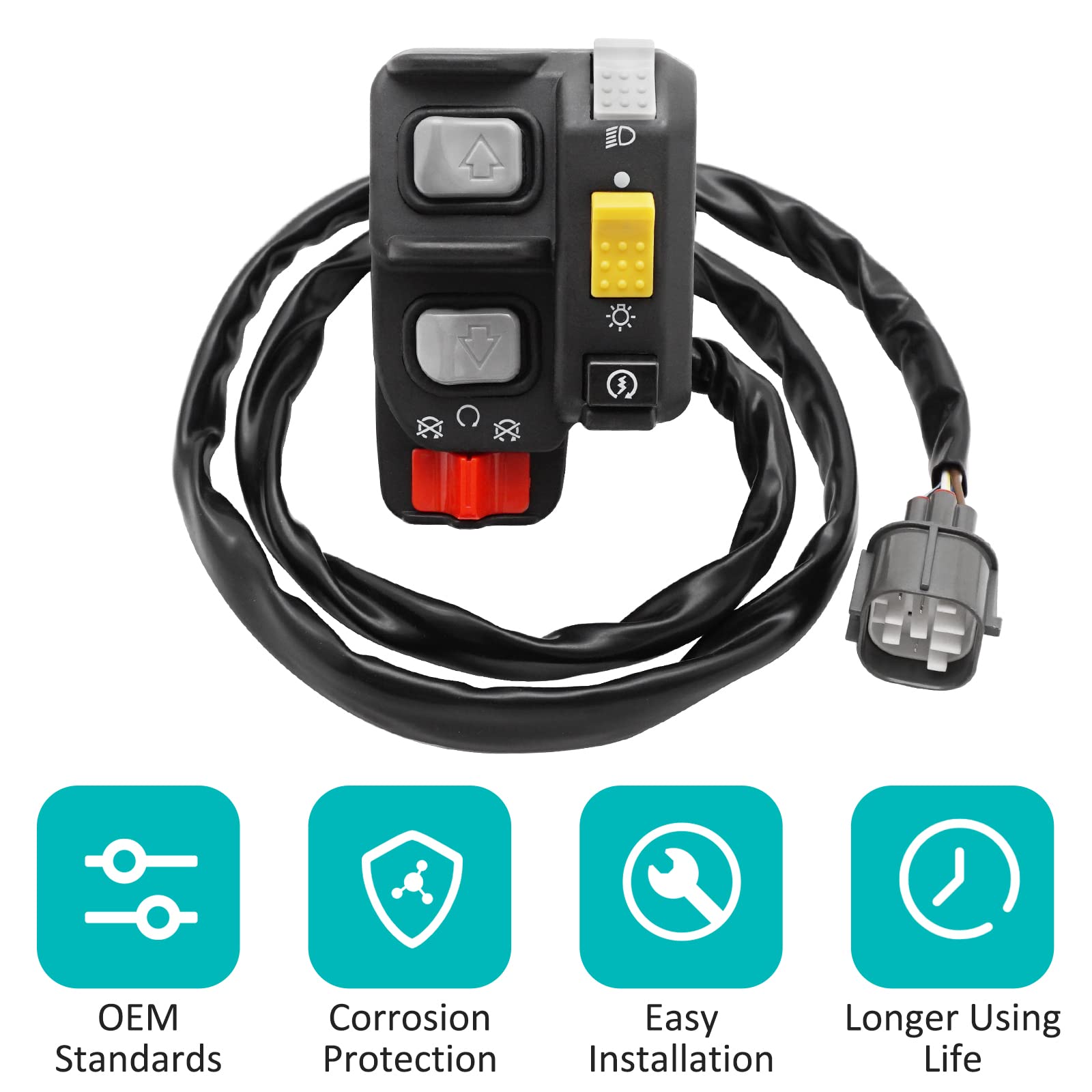 JAVIK package contents single control switch ready for direct replacement