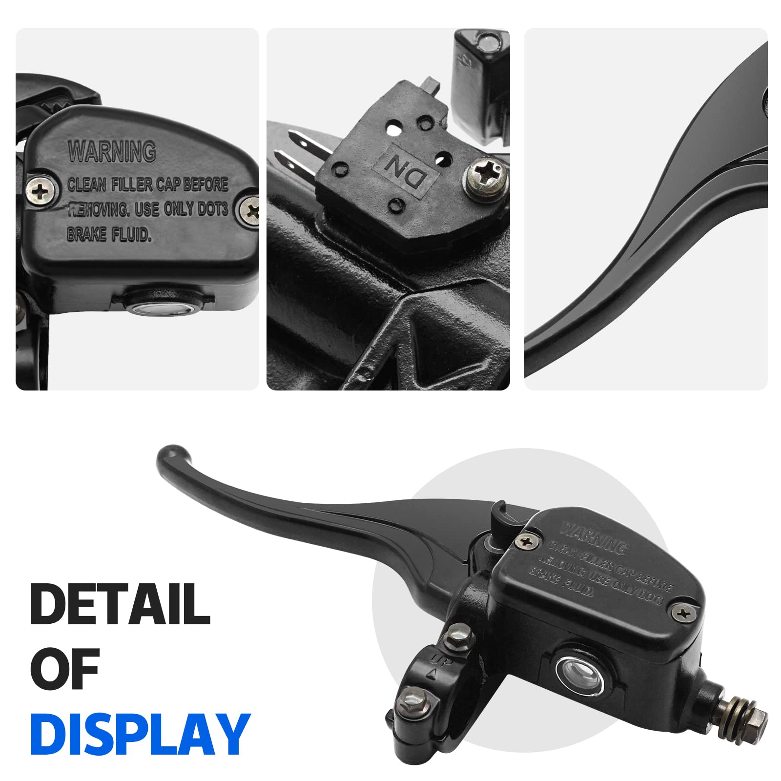 JAVIK packaged master cylinder unit only ready to install with no extra accessories included