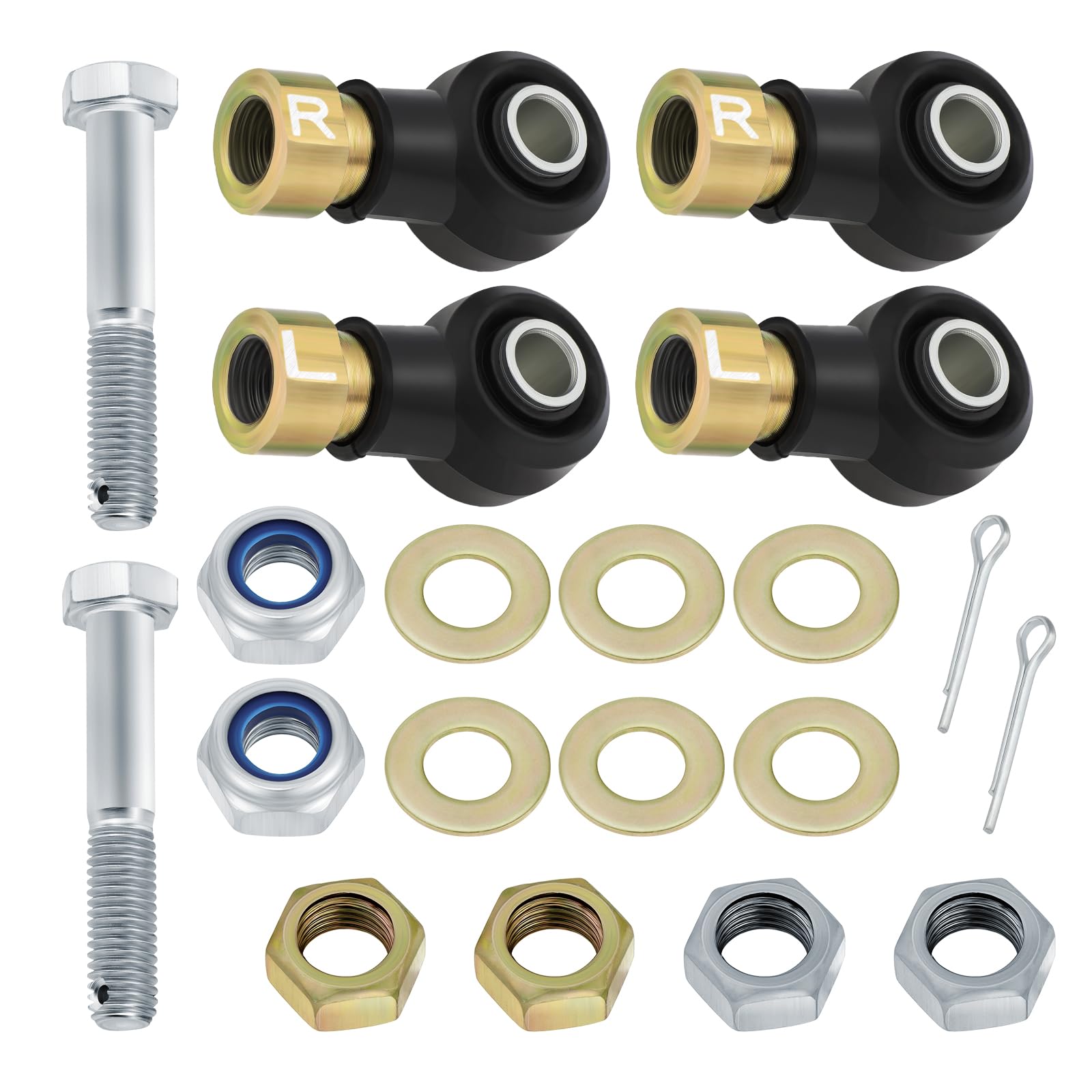 JAVIK complete tie rod kit front packaging showing included parts and fitment