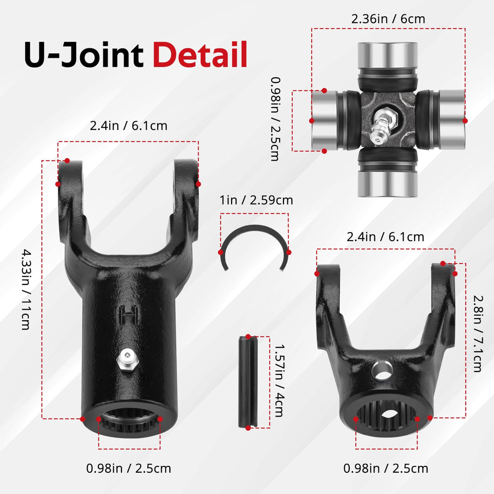 JAVIK yoke machining detail highlighting premium material strength