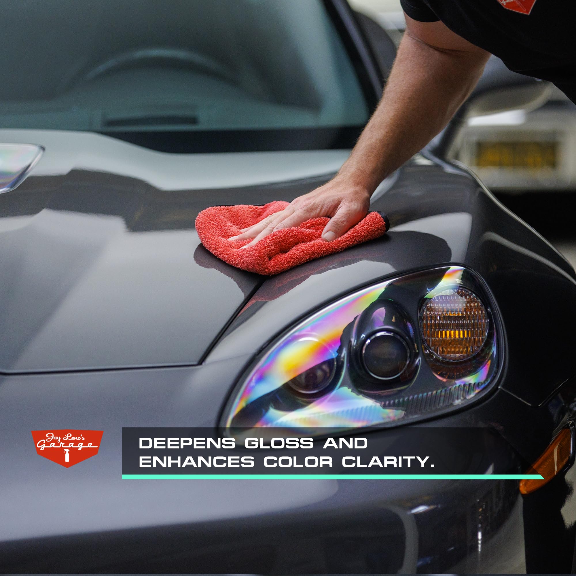 Jay Leno's Garage truck full side in lifestyle scene emphasizing showroom appeal benefit