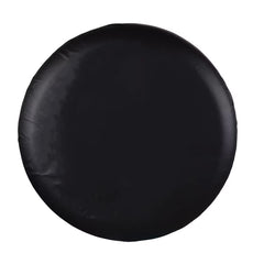 Jayke Joy front view of black spare tire cover showing clean look and protection