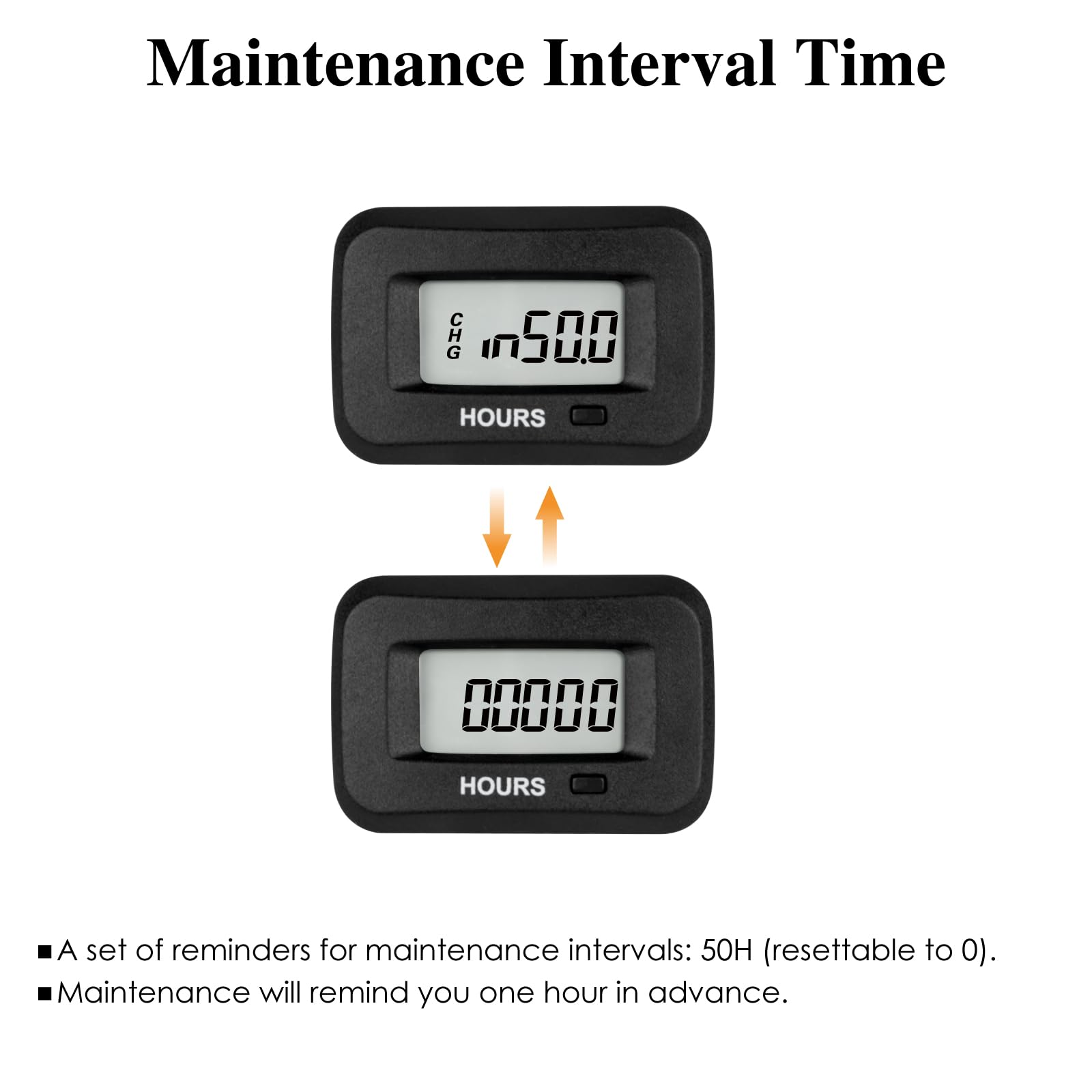 Jayron hour meter wiring connectors and terminals for fast, secure installation