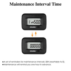 Jayron hour meter wiring connectors and terminals for fast, secure installation