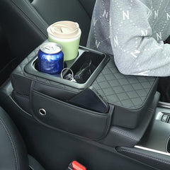 JDM Middli front view showing padded center console cover and organized layout for comfort