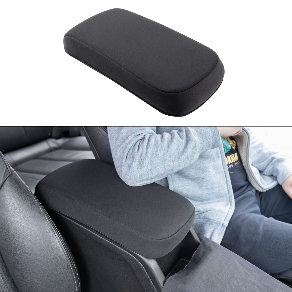 JDMCAR front view of center console cover showing full fit and clean finish for protection