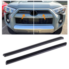 JDMCAR front grille insert front view showing matte black finish benefit