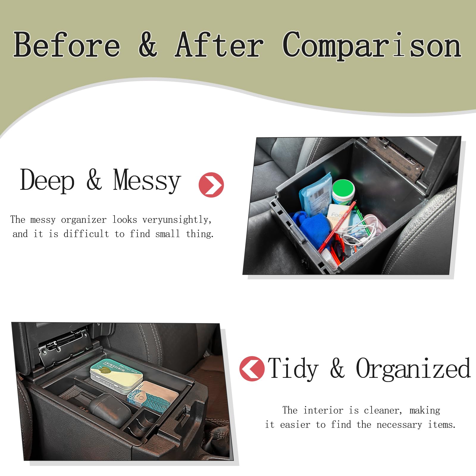 JDMCAR top-down view highlighting compartment layout for fast item access