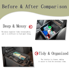 JDMCAR top-down view highlighting compartment layout for fast item access