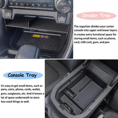 JDMCAR overhead installed tray in RAV4 demonstrating organized interior benefit