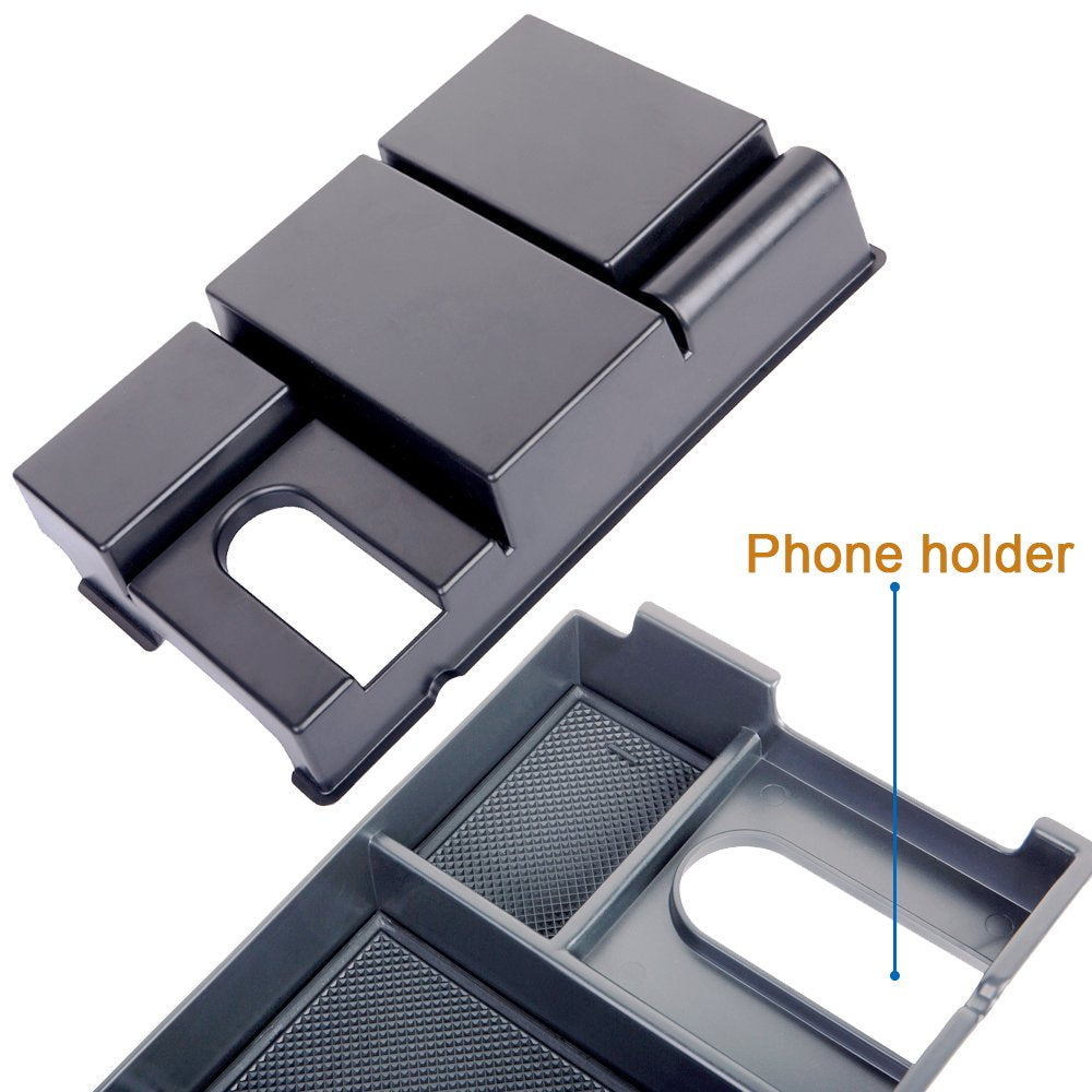 JDMCAR organizer with hand for scale illustrating compact, useful layout