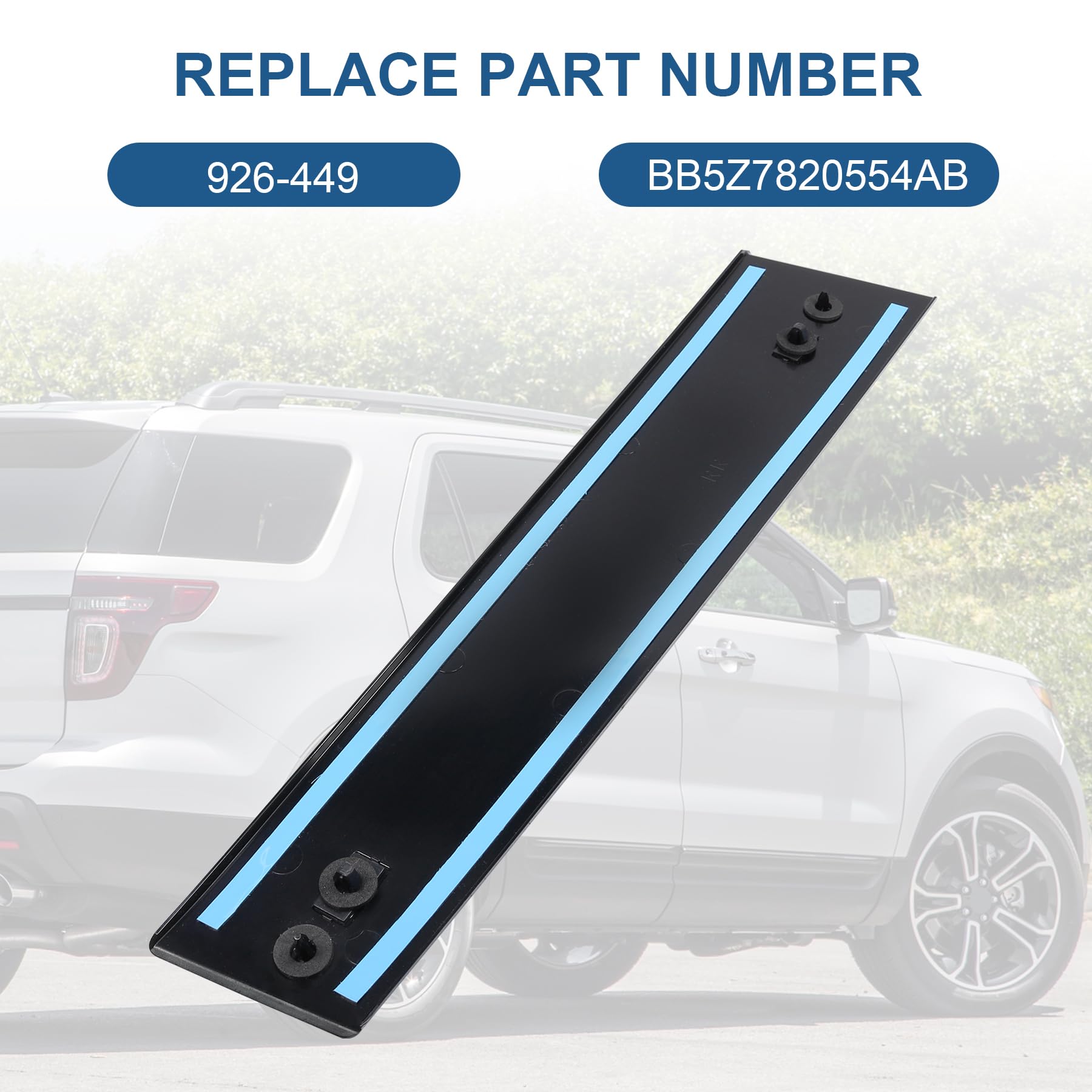 JDMSPEED installed on Ford Explorer front passenger door demonstrating restored exterior look