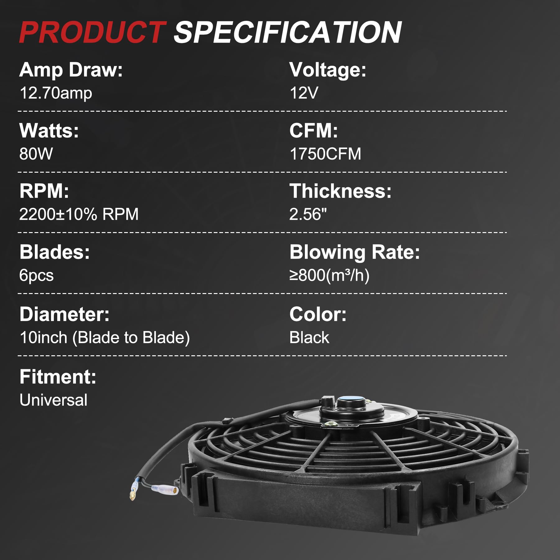 JDMSPEED blade close-up highlighting durable material for reliable cooling