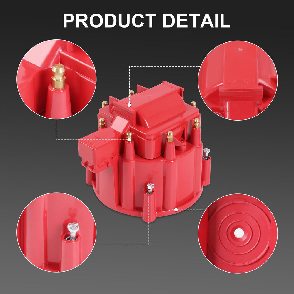 JDMSPEED cap internal terminals detail showing insulation and arcing protection