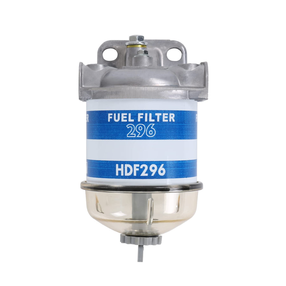 JDMSPEED front view of fuel filter assembly showing compact design and fit