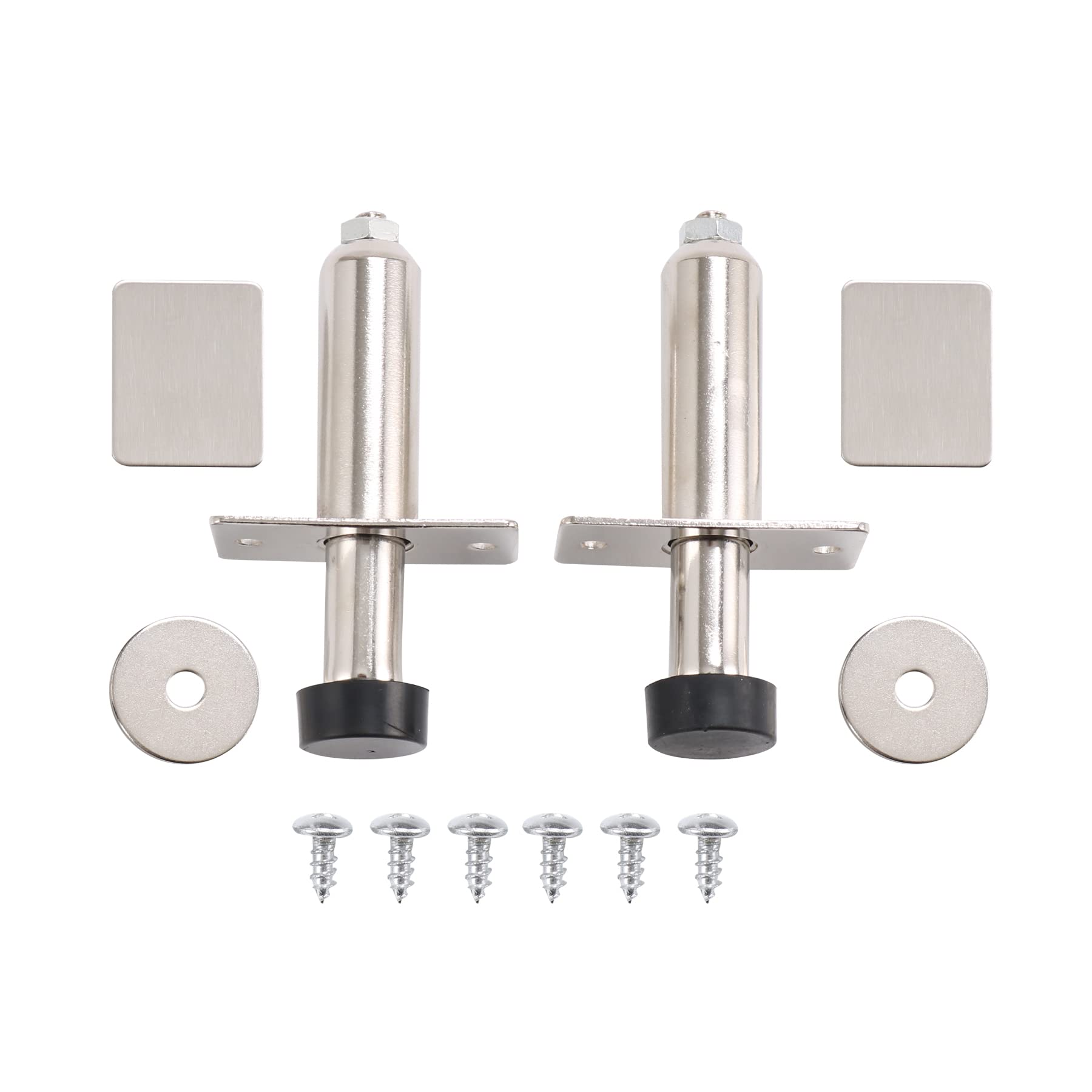 JDMSPEED front view of chrome door poppers showing clean finish and reliable action