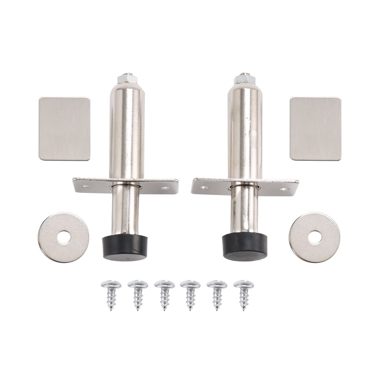 JDMSPEED front view of chrome door poppers showing clean finish and reliable action