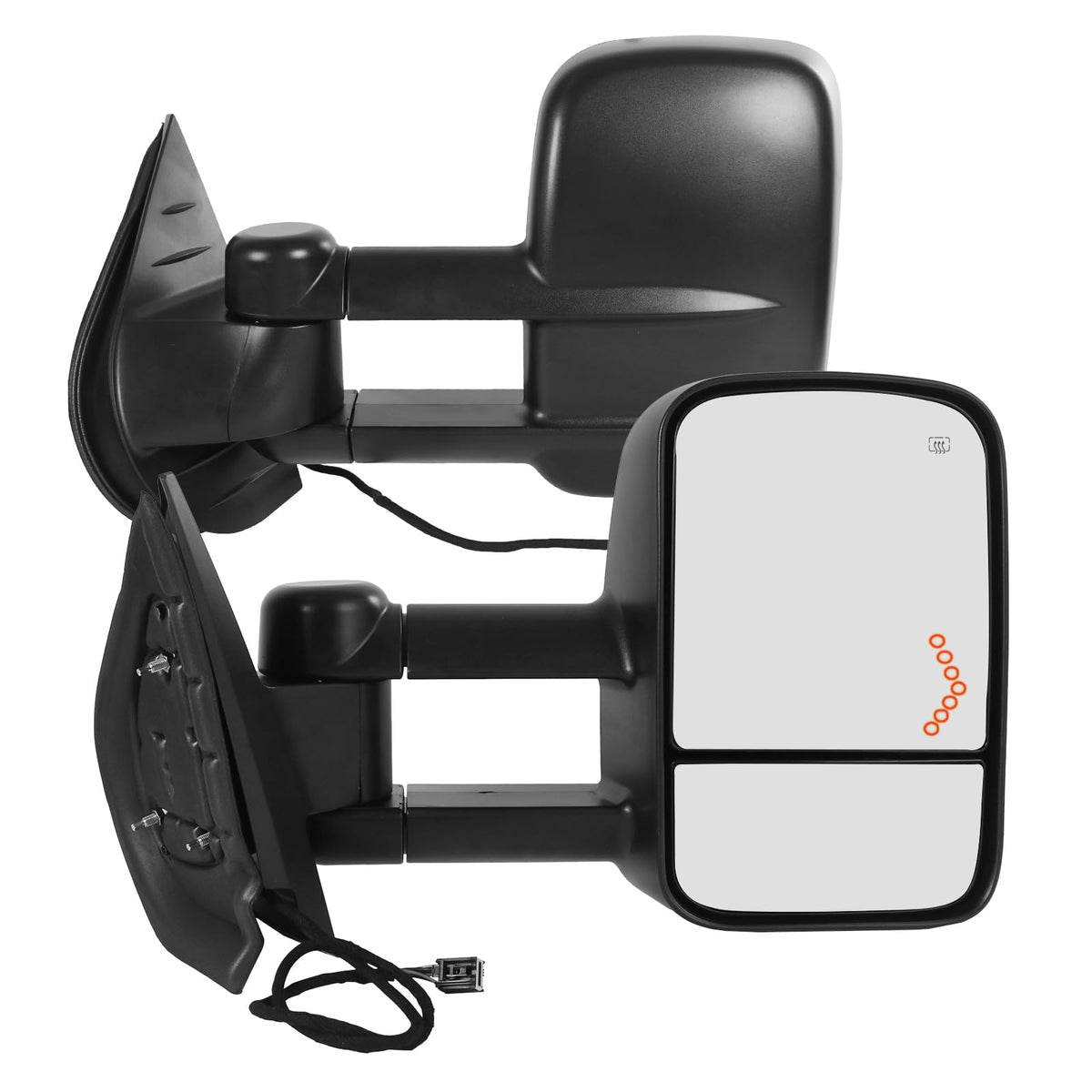 JDMSPEED front view installed on Silverado improves side visibility