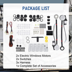 JDMSPEED assorted hardware and brackets organized for straightforward mounting