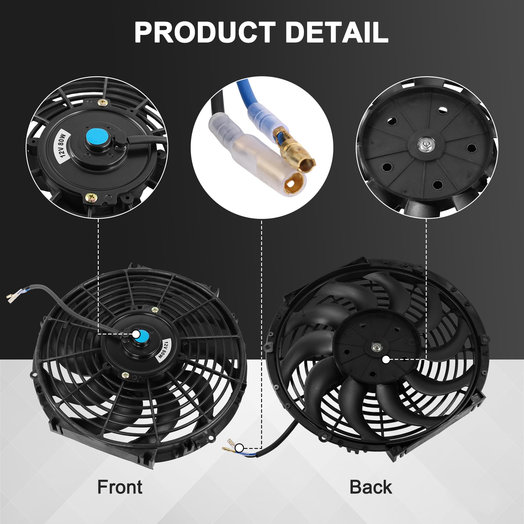 JDMSPEED included hardware and universal mounting kit for straightforward installation