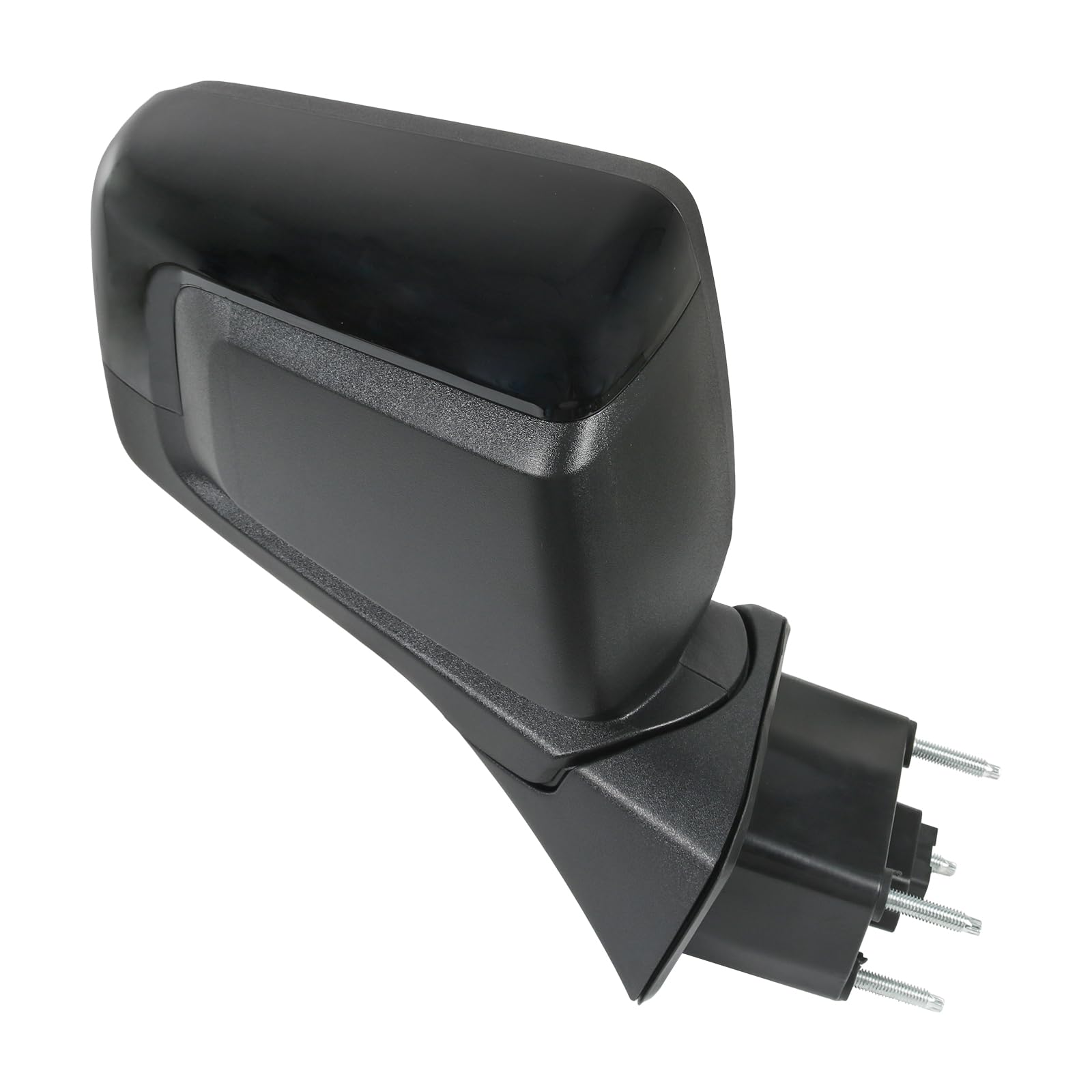 JDMSPEED folded mirror in narrow parking space showing protection benefit