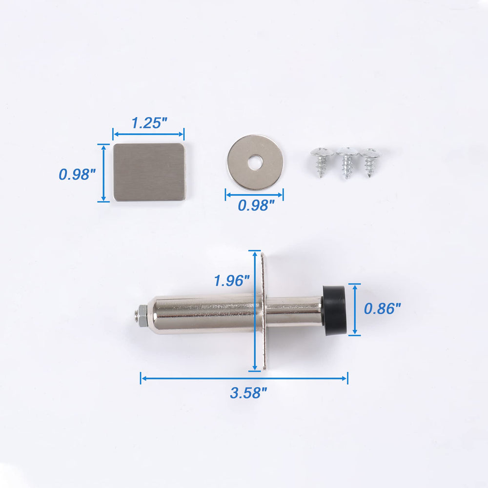 JDMSPEED door popper next to coin for scale and accurate size reference