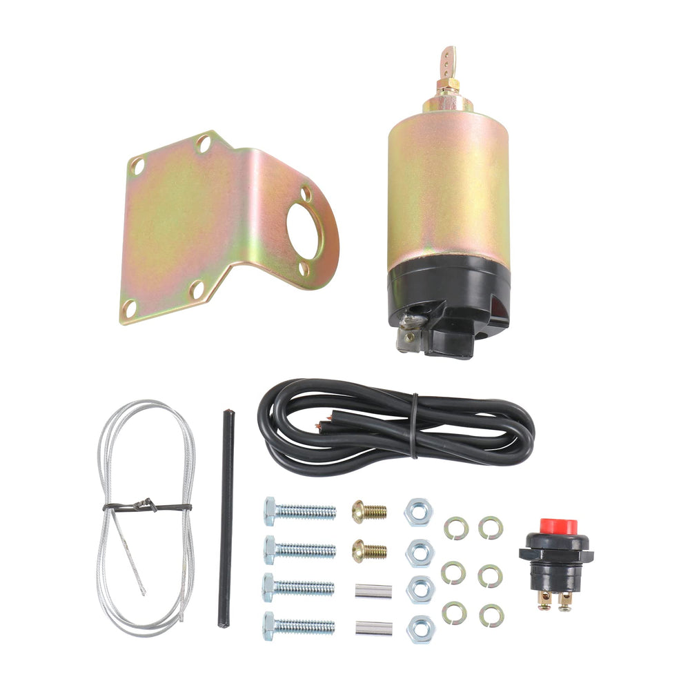 JDMSPEED solenoid beside ruler showing compact size for easy fitment