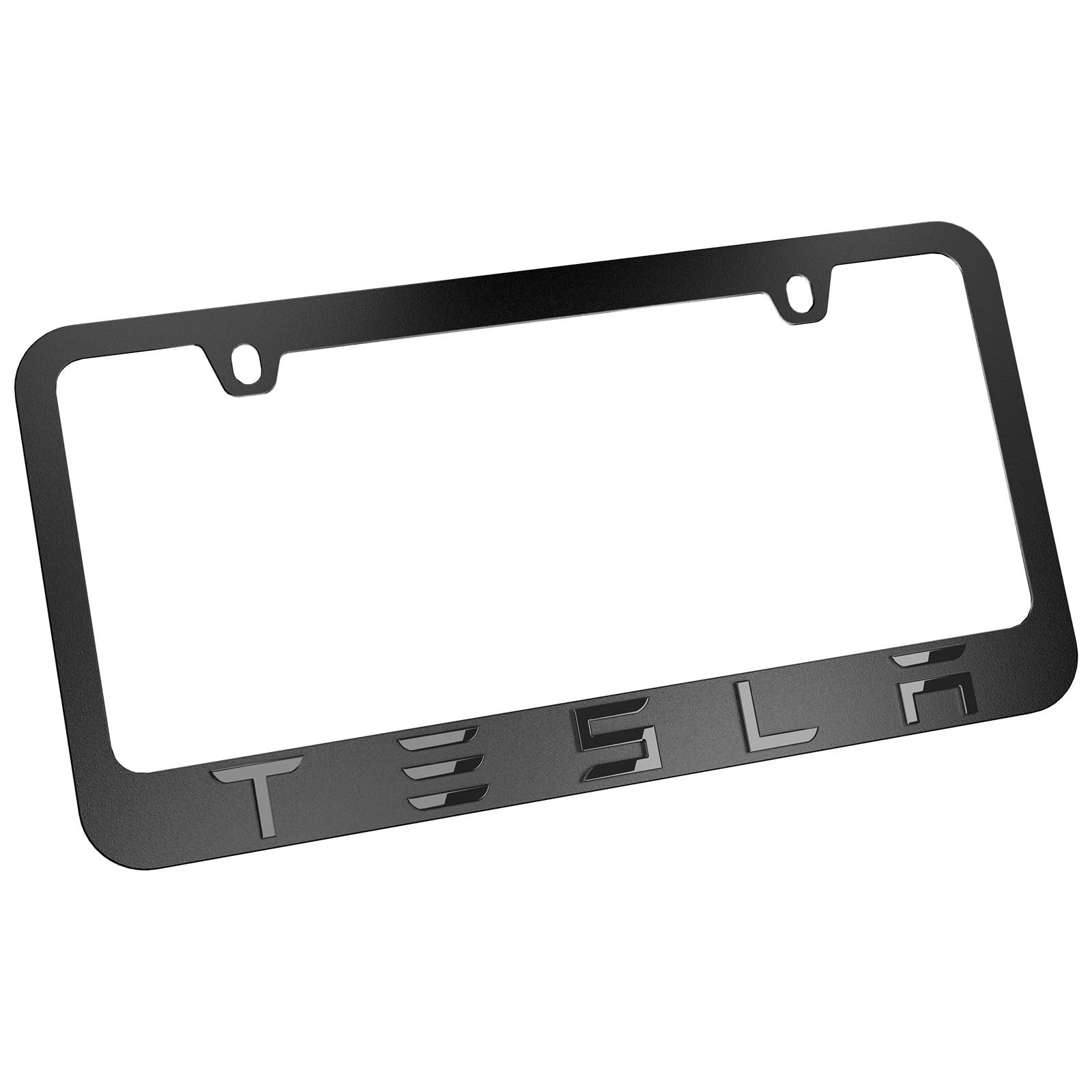 JDMstyle frame installed on sedan improving vehicle appearance