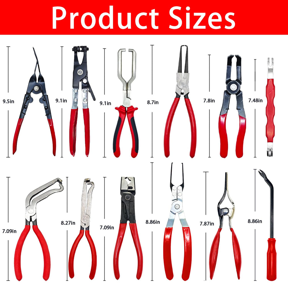 JDUanL organized tool layout displaying each connector and hose tool