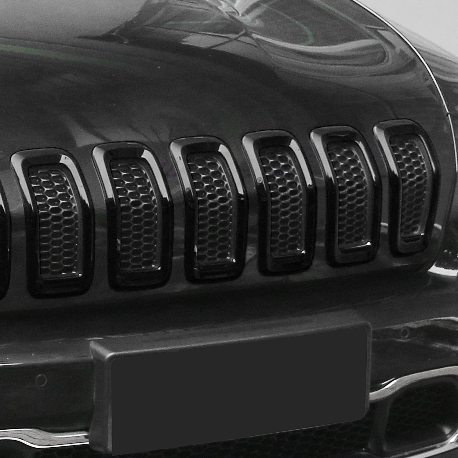 JeCar packaging with all seven trim pieces and installation guide visible