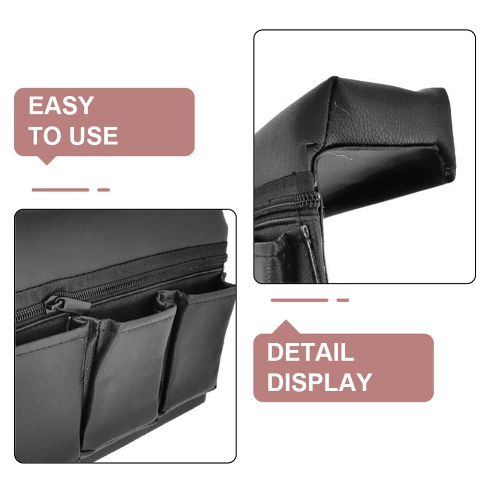 JECOMPRIS mounted on car door armrest showing convenient reach and tidy storage benefit