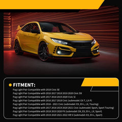 Jecoupoon installed on vehicle front view improves road edge visibility