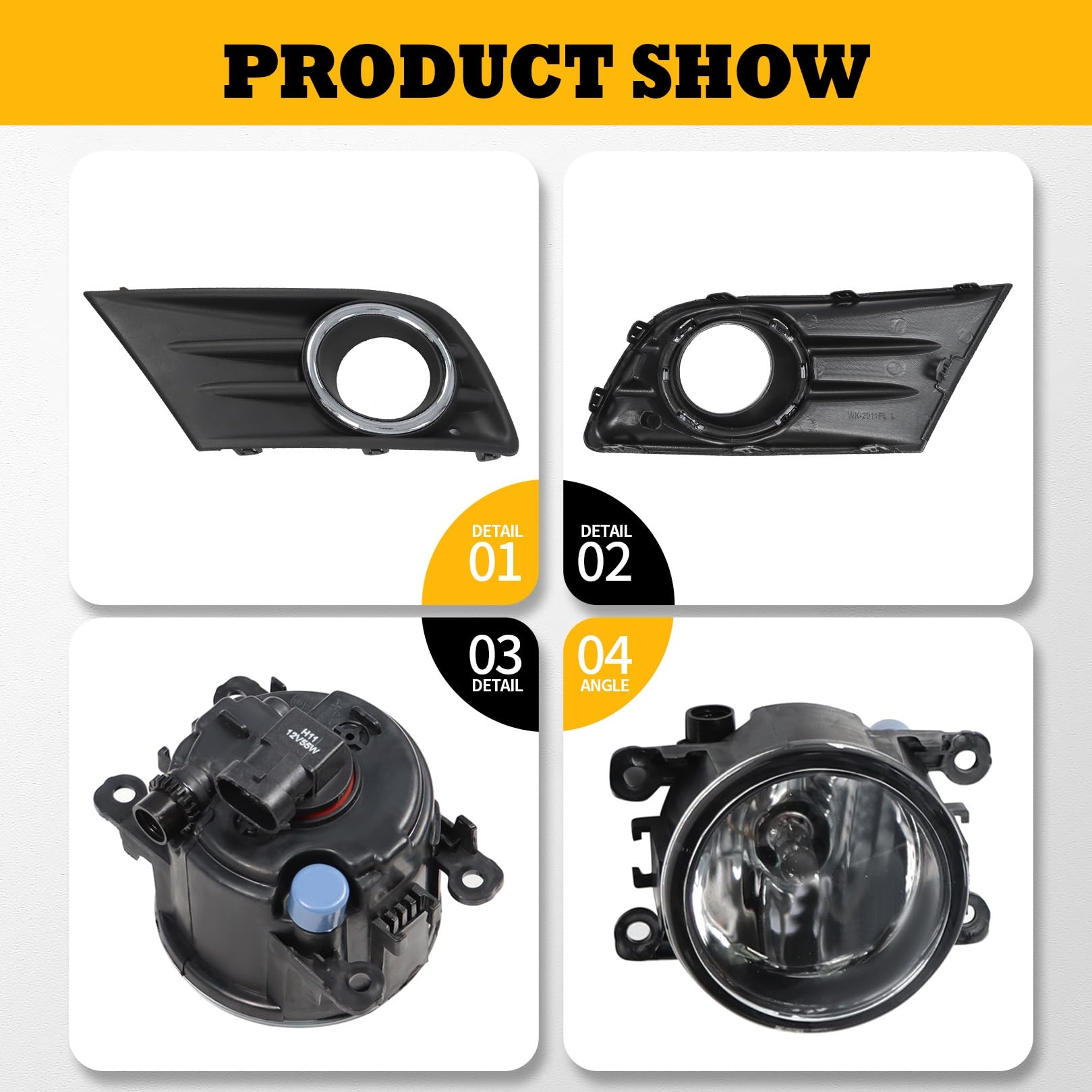 Jecoupoon size comparison in hand showing scale and accurate OEM fitment benefit