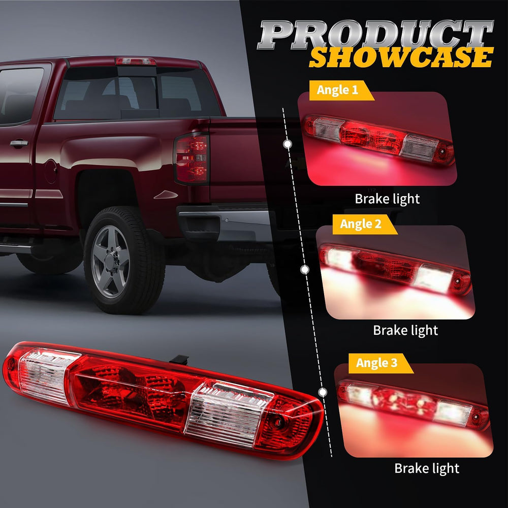 Jecoupoon brake light beside ruler for scale showing correct OEM dimensions