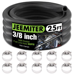Jeemiter front packaging showing hose kit and benefits
