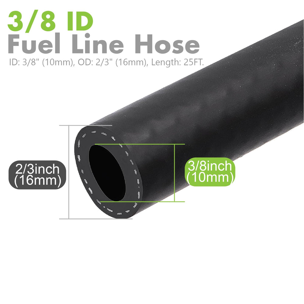 Jeemiter hose routed in an engine bay for vehicle use