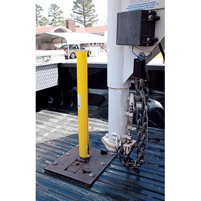 Jeffers helper in use as truck backs under trailer improving aiming accuracy