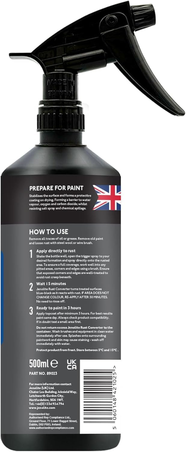 JENOLITE spray mist in use demonstrating quick, even application