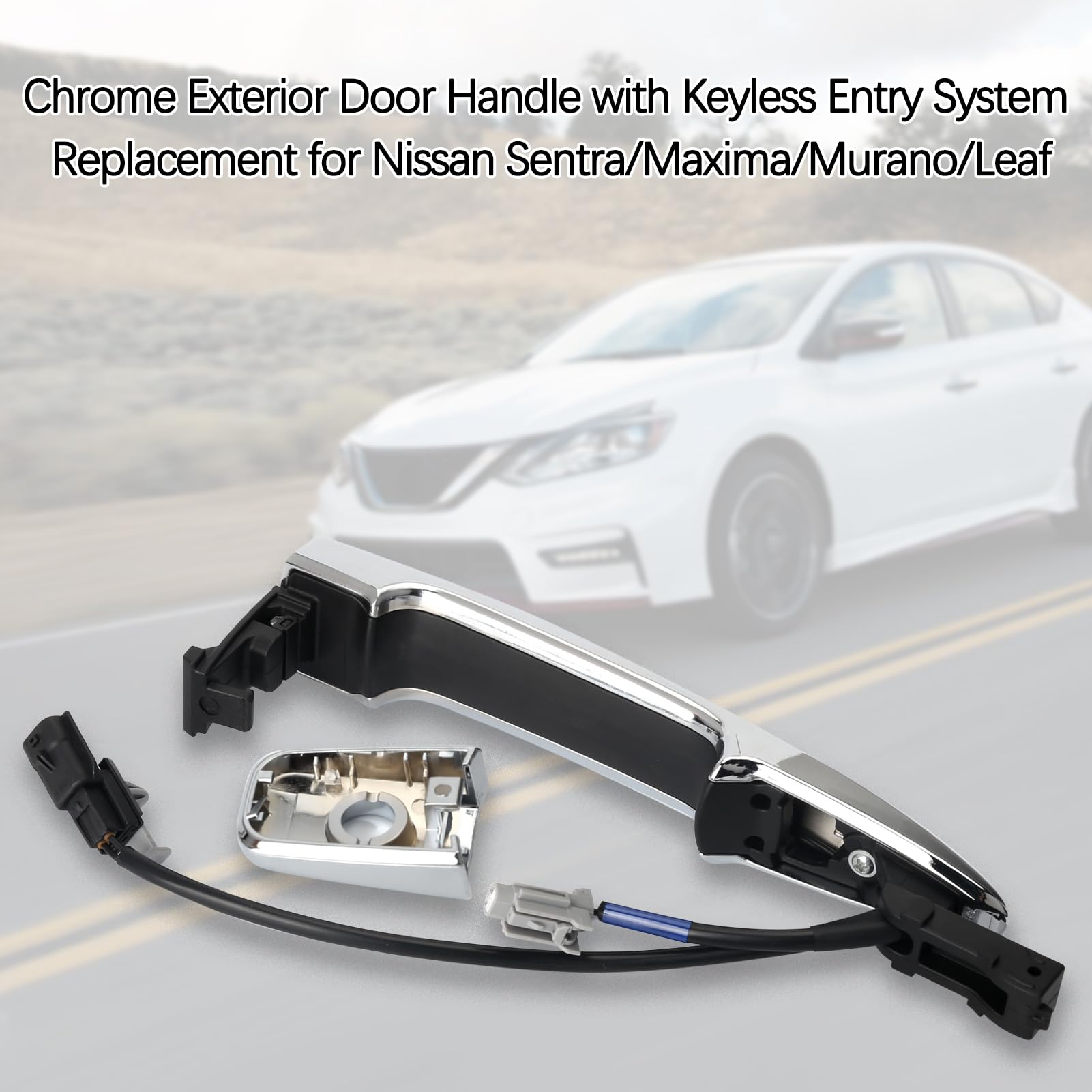 Jepacr handle mounted in car door showing easy replacement and restored function