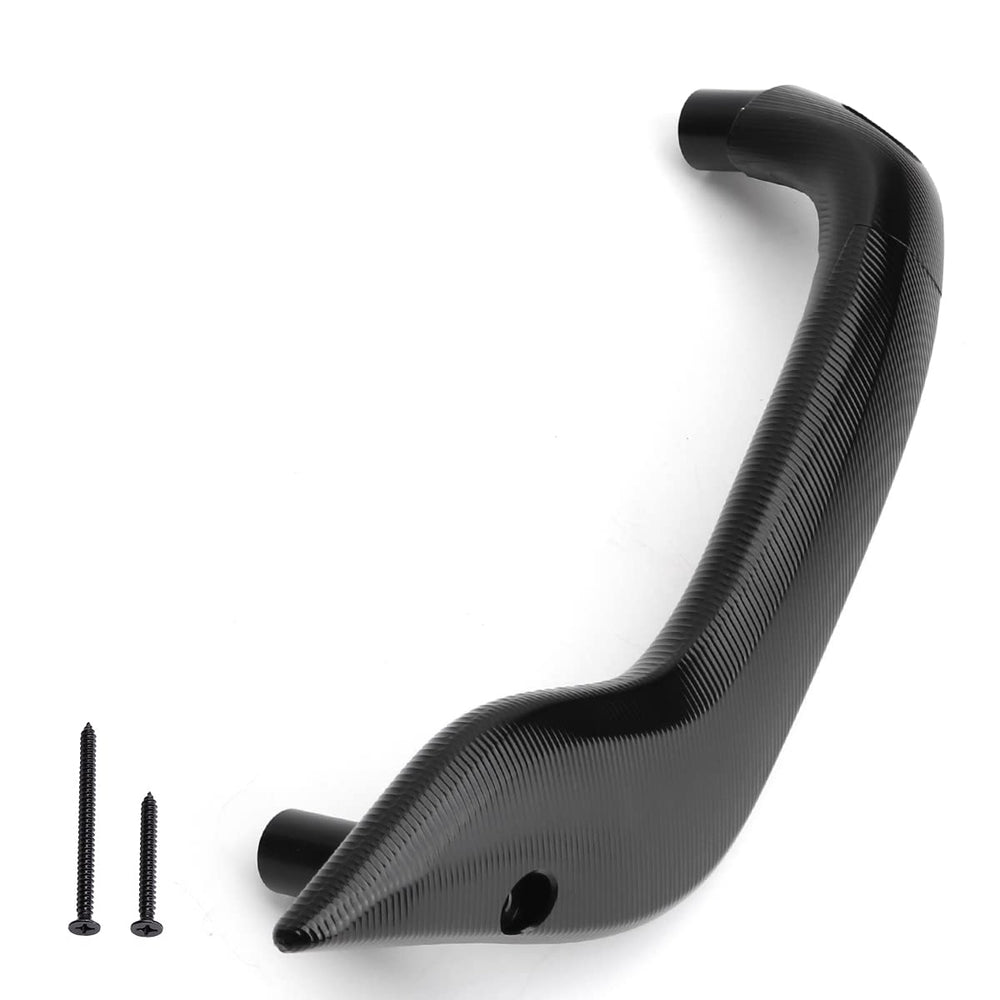 Jerbor handle mounting points detail showing OEM-style clips and simple installation
