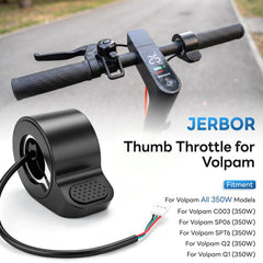 Jerbor close-up of plug connector demonstrating secure, waterproof fit