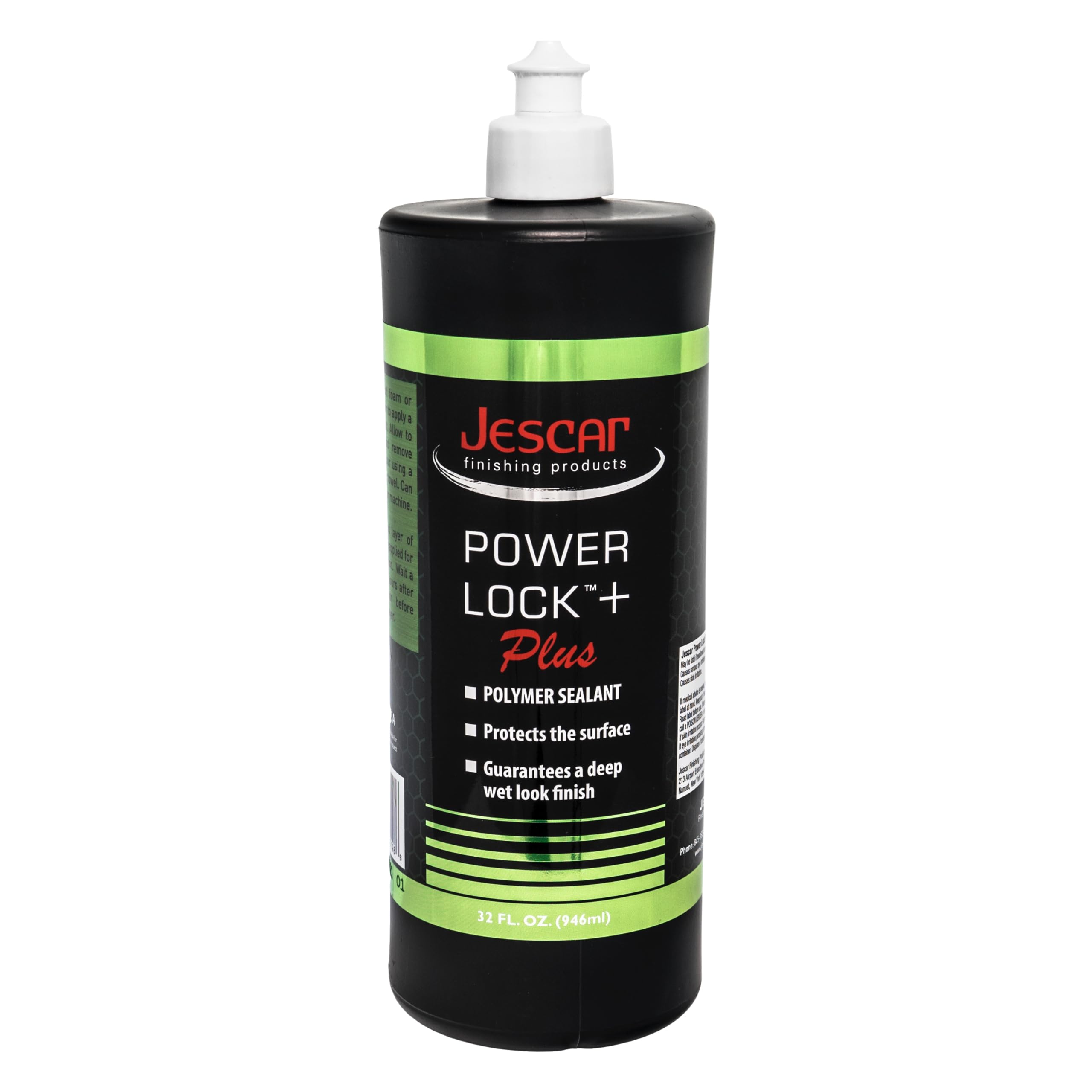 Jescar Power Lock Plus front-facing 32oz bottle showing label and size for clear identification and benefit