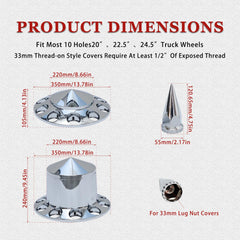 jesonn rear axle covers side profile highlighting fit and protection