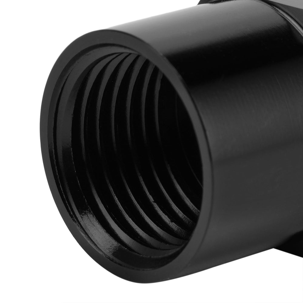 Jetuplusllc adapter black anodize closeup showing corrosion-resistant finish for durability