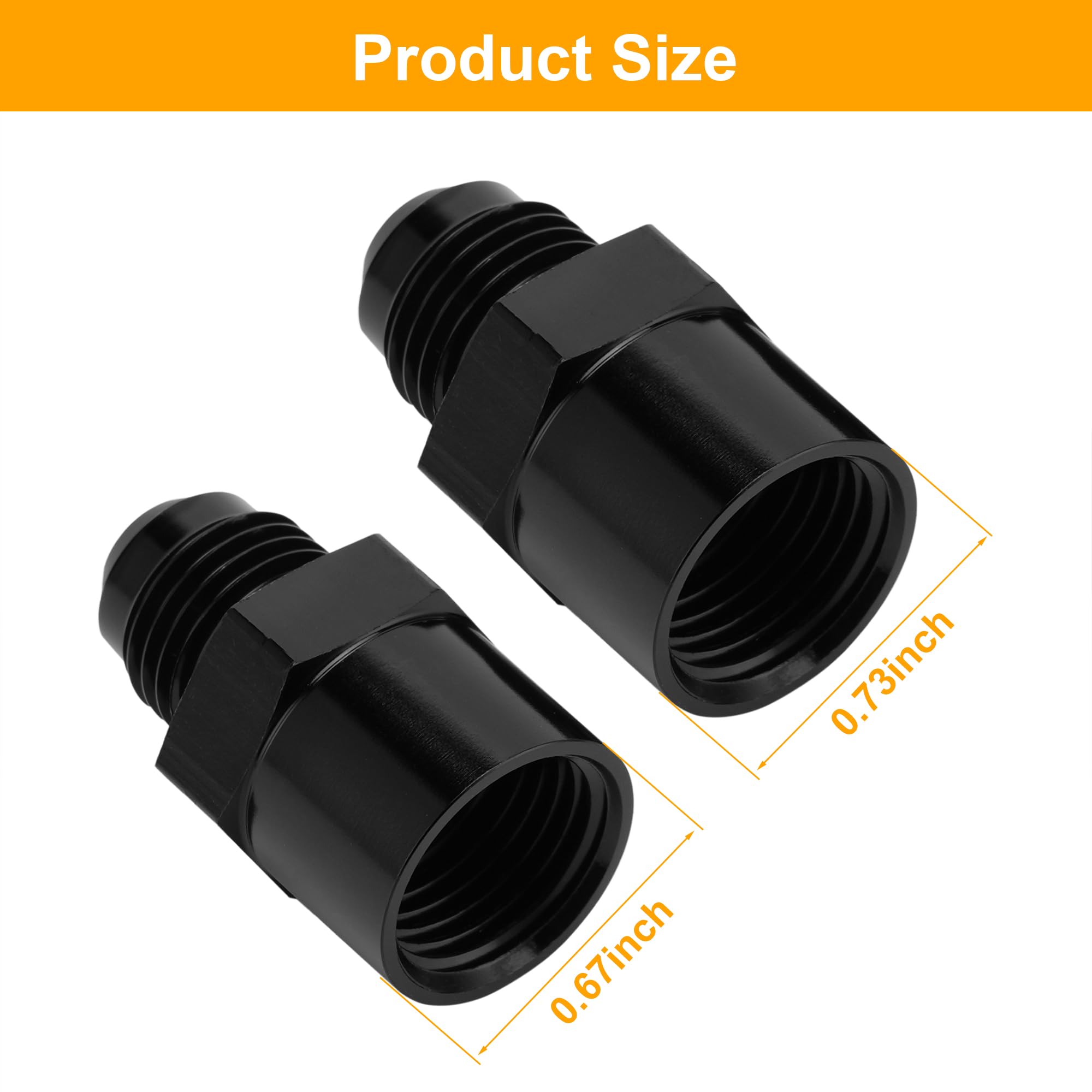 Jetuplusllc adapter thread detail highlighting metric O-ring ports for secure sealing