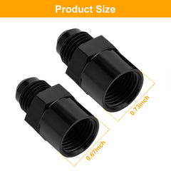 Jetuplusllc adapter thread detail highlighting metric O-ring ports for secure sealing