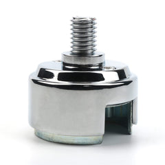 Jetuplusllc chrome adapter front view showing polished finish and compatibility
