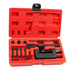 JEUCLEL chain breaker front view showing robust C-frame and grip for reliable leverage