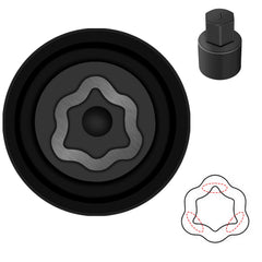 JEUCLEL front packaging showing wheel key and case for quick identification and storage